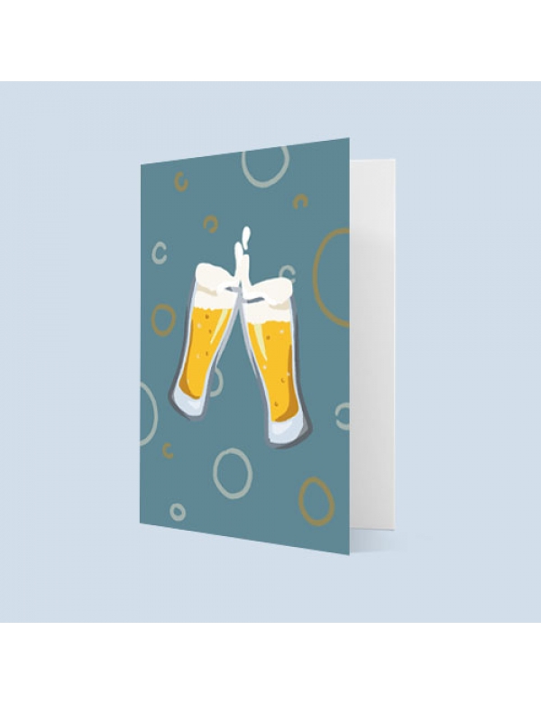 Beer Greeting Card