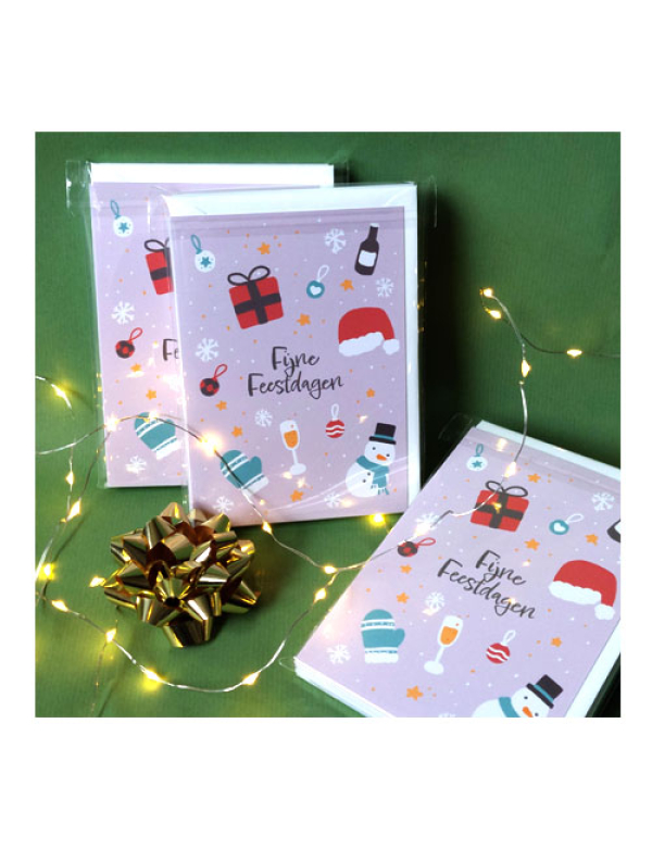 Simple Christmas Card 10-PACK