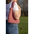 Crochet Bag: Pink (Long bag)