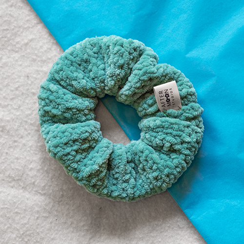 Scrunchie Aqua