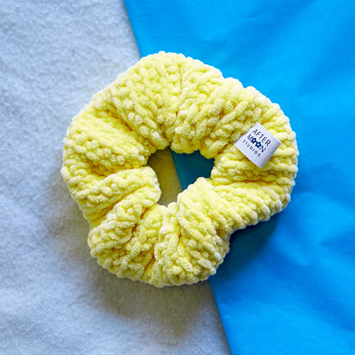 Scrunchie Geel