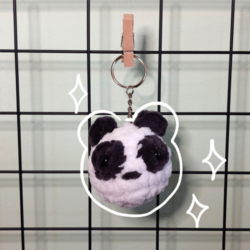 Keychain panda