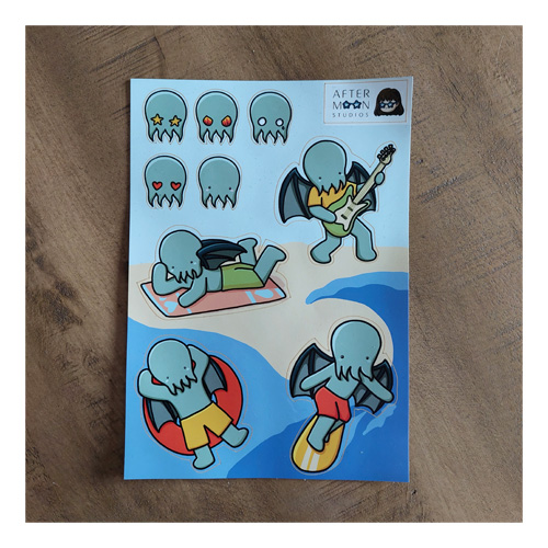 Stickervel Cthulhu