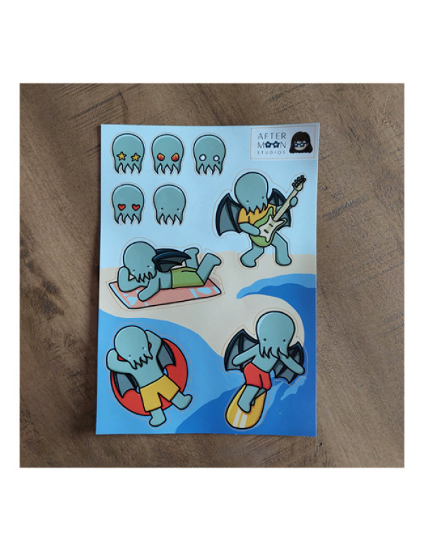 Stickervel Cthulhu