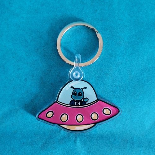 UFO Sleutelhanger