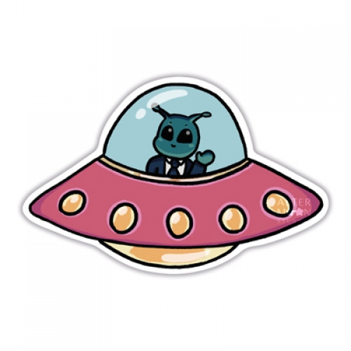 UFO sticker