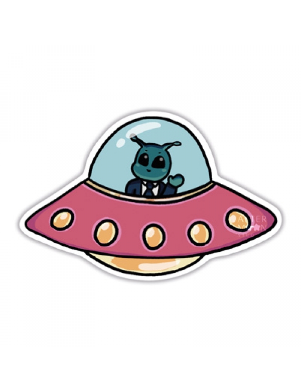 UFO sticker